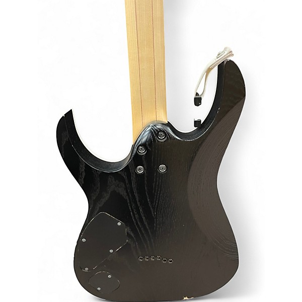 Used Ibanez  PRESTIGE RGR652AHB WEATHERED BLACK Solid Body Electric Guitar