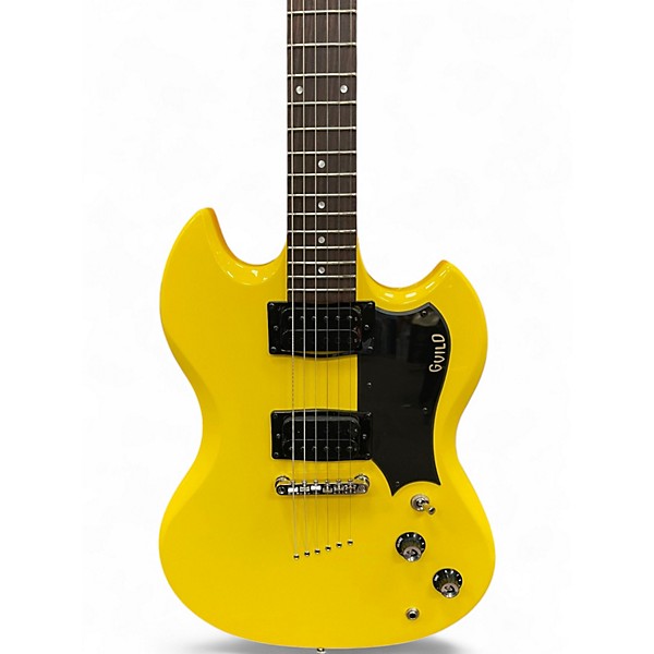 Used Guild POLARA VOLTAGE YELLOW Solid Body Electric Guitar