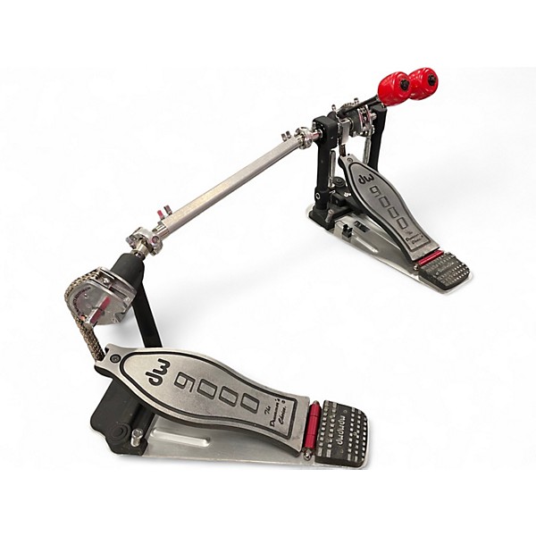 Used DW 9000 Series Double Double Bass Drum Pedal