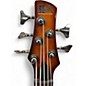 Used Ibanez SR375F 5 String Brown Burst Electric Bass Guitar