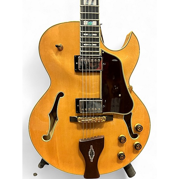 Used Ibanez LGB30 George Benson Signature Natural Hollow Body Electric Guitar