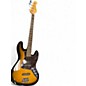Used Jay Turser JTB-402 2 Tone Sunburst Electric Bass Guitar thumbnail