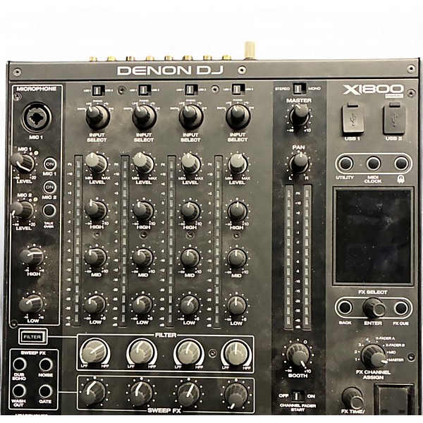 Used Denon DJ X1800 MIXER DJ Mixer