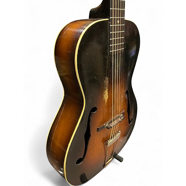 Vintage 1930s Gibson L37 Archtop 2 Tone Sunburst Acoustic Guitar