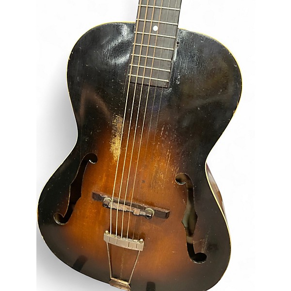 Vintage 1930s Gibson L37 Archtop 2 Tone Sunburst Acoustic Guitar