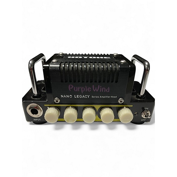 Used Hotone Effects Nano Legacy Purple Wind Solid State Guitar Amp Head