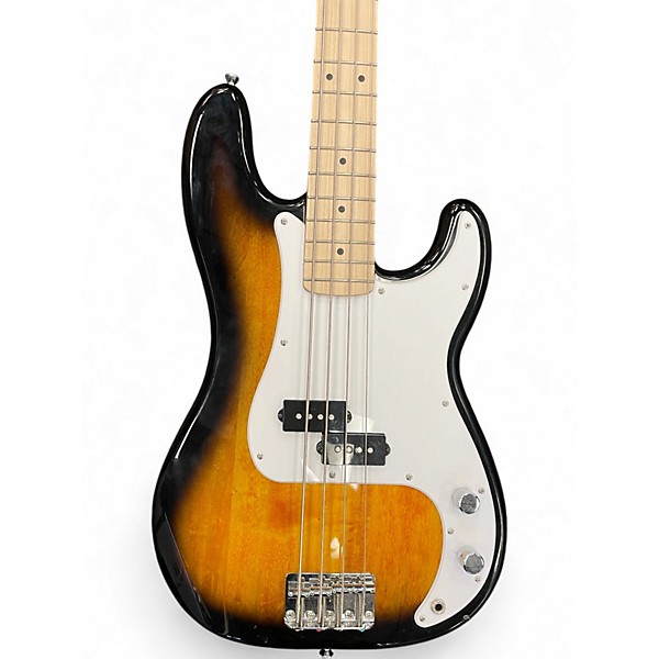 Used Squier Sonic Precision Bass Sunburst Electric Bass Guitar