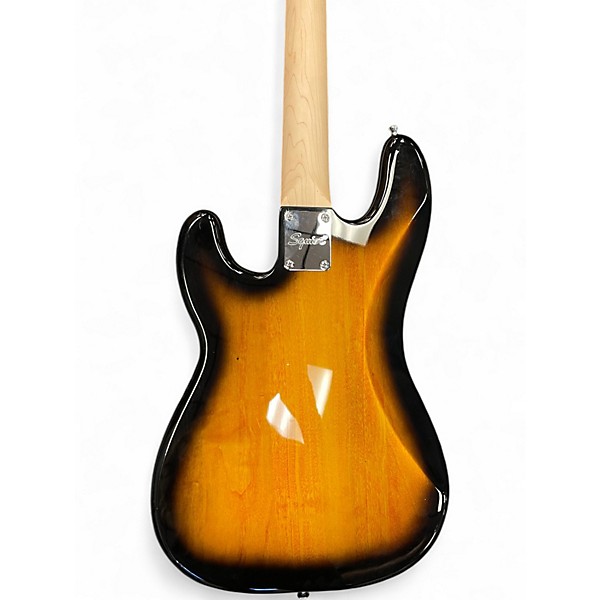 Used Squier Sonic Precision Bass Sunburst Electric Bass Guitar