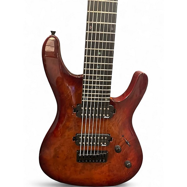 Used Tario G STYLE 8 STRING Natural Solid Body Electric Guitar