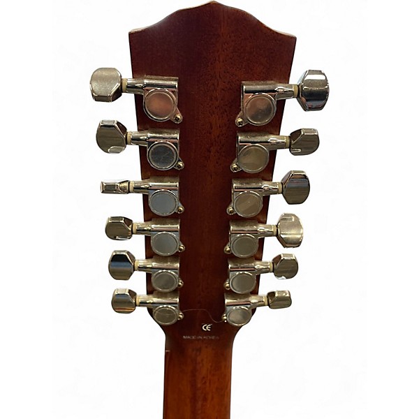 Used Fender JG-12CE Natural 12 String Acoustic Electric Guitar