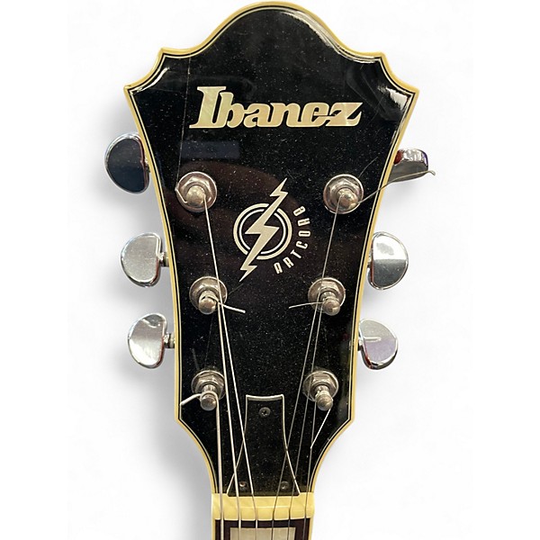 Used Ibanez AF75D Trans Orange Hollow Body Electric Guitar