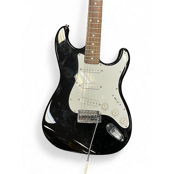 Used Squier STARCASTER Black Solid Body Electric Guitar
