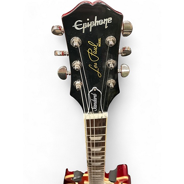 Used Epiphone Les Paul Standard 2 Tone Sunburst Solid Body Electric Guitar