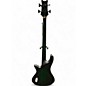 Used Schecter Guitar Research Stiletto Studio 4 Green Electric Bass Guitar