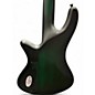 Used Schecter Guitar Research Stiletto Studio 4 Green Electric Bass Guitar