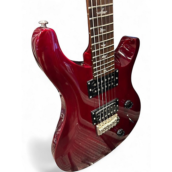 Used PRS SE Standard 24 blood red Solid Body Electric Guitar