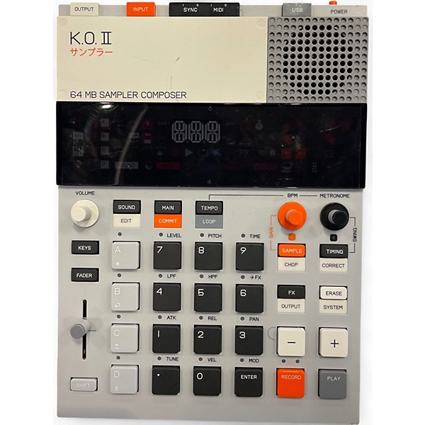 Used teenage engineering EP133 KO II Production Controller
