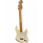 Used 1997 Fender American Standard Stratocaster Olympic White Solid Body Electric Guitar thumbnail