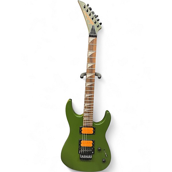 Used Jackson Dinky DK2XR Limited-Edition MATTE ARMY DRAB Solid Body Electric Guitar