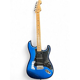 Used 1990 Fender MIJ Stratocaster Blue Solid Body Electric Guitar