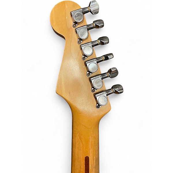 Used 1990 Fender MIJ Stratocaster Blue Solid Body Electric Guitar