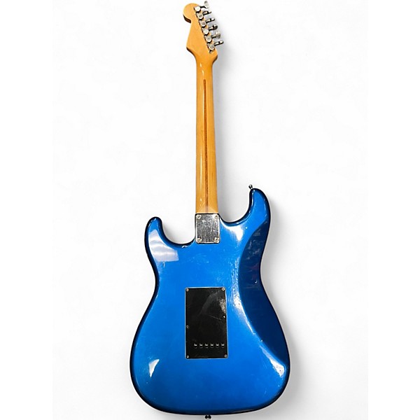 Used 1990 Fender MIJ Stratocaster Blue Solid Body Electric Guitar