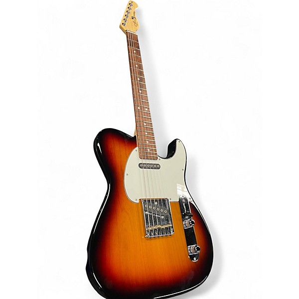 Used G&L Fullerton Deluxe ASAT Classic Sunburst Solid Body Electric Guitar