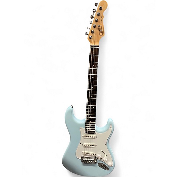 Used G&L USA S-500 Blue Solid Body Electric Guitar