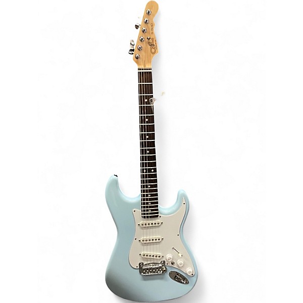 Used G&L USA S-500 Blue Solid Body Electric Guitar