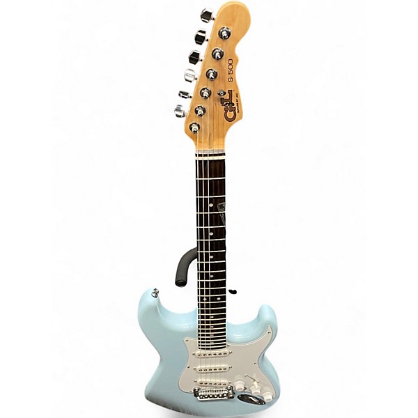 Used G&L USA S-500 Blue Solid Body Electric Guitar
