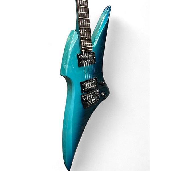 Used Ibanez XV500 Blue Halfburst Solid Body Electric Guitar