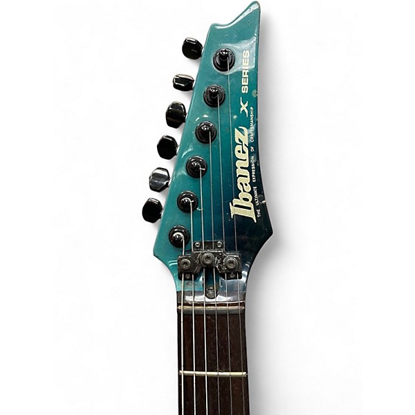 Used Ibanez XV500 Blue Halfburst Solid Body Electric Guitar