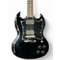 Used 2008 Gibson SG Standard Modified EMG's Ebony Solid Body Electric Guitar thumbnail