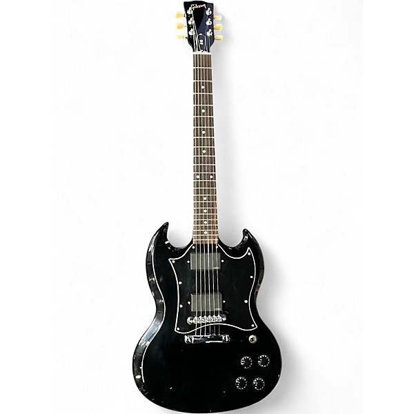 Used 2008 Gibson SG Standard Modified EMG's Ebony Solid Body Electric Guitar