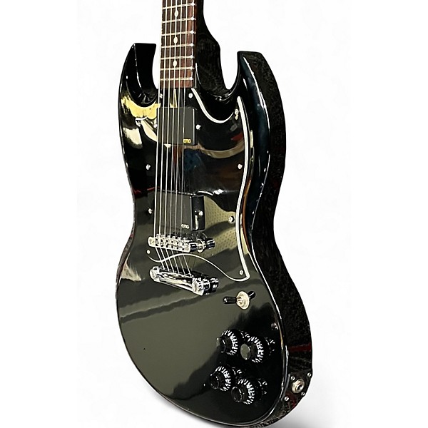 Used 2008 Gibson SG Standard Modified EMG's Ebony Solid Body Electric Guitar