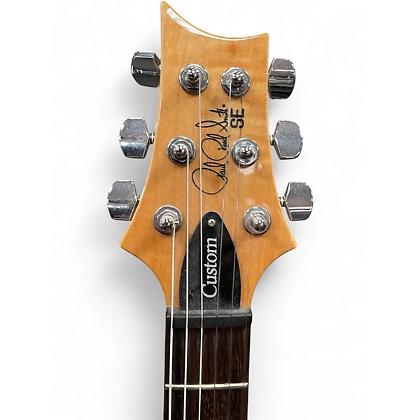 Used PRS SE Custom 22 Semi-Hollowbody SANTANA YELLOW Hollow Body Electric Guitar