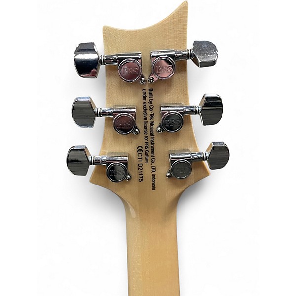 Used PRS SE Custom 22 Semi-Hollowbody SANTANA YELLOW Hollow Body Electric Guitar