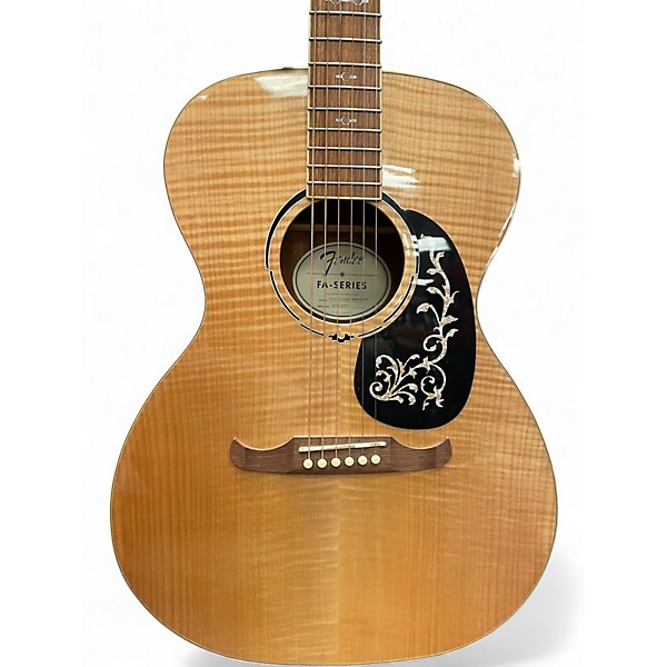 Used Fender FA235E Natural Acoustic Electric Guitar