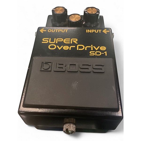 Used BOSS SD1 Super Overdrive Effect Pedal