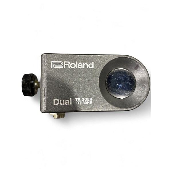 Used Roland dual trigger rt30hr Acoustic Drum Trigger