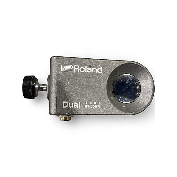 Used Roland dual trigger rt30hr Acoustic Drum Trigger