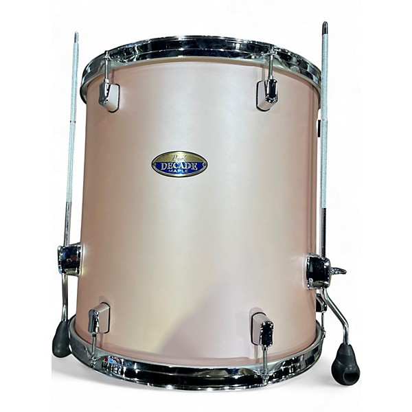Used Pearl 3 Piece DECADE MAPLE 3 PIECE ROSE MIRAGE Drum Kit