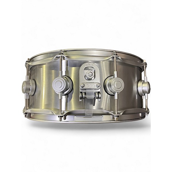 Used DW 14X6.5 Collector's Series Snare BRUSHED METAL Drum