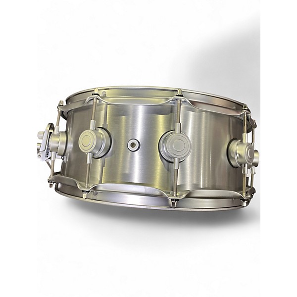 Used DW 14X6.5 Collector's Series Snare BRUSHED METAL Drum