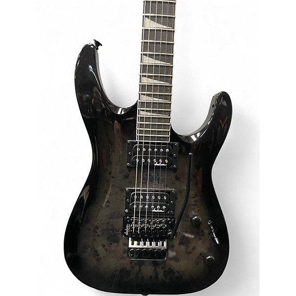 Used Jackson dinky js32 dkap Trans Gray Solid Body Electric Guitar