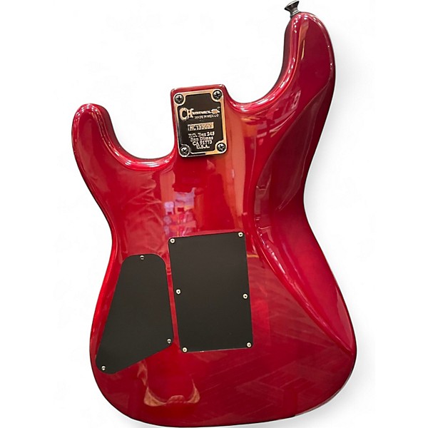 Used Charvel Pro Mod San Dimas HH HT FM CHERRY Solid Body Electric Guitar