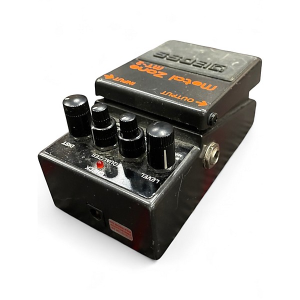 Used BOSS MT2 Metal Zone Distortion Effect Pedal