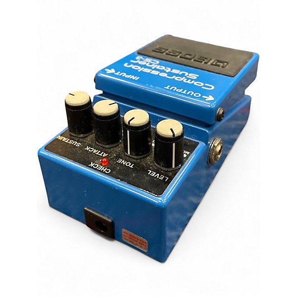 Used BOSS CS3 Compressor Sustainer Effect Pedal
