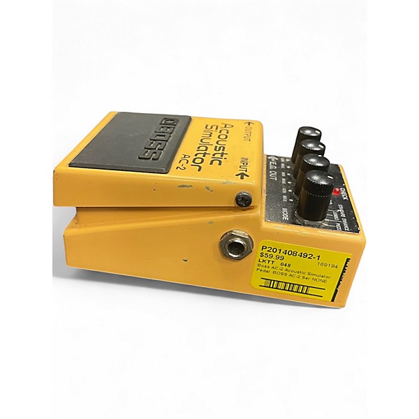 Used BOSS AC2 Acoustic Simulator Effect Pedal
