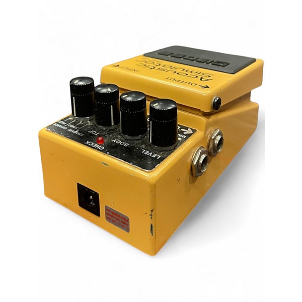 Used BOSS AC2 Acoustic Simulator Effect Pedal